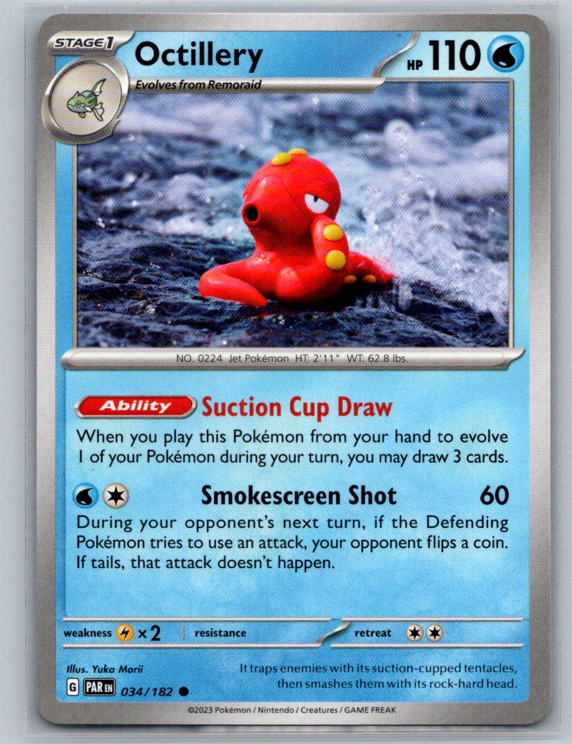 Octillery Common SV04: Paradox Rift 034/182 NM