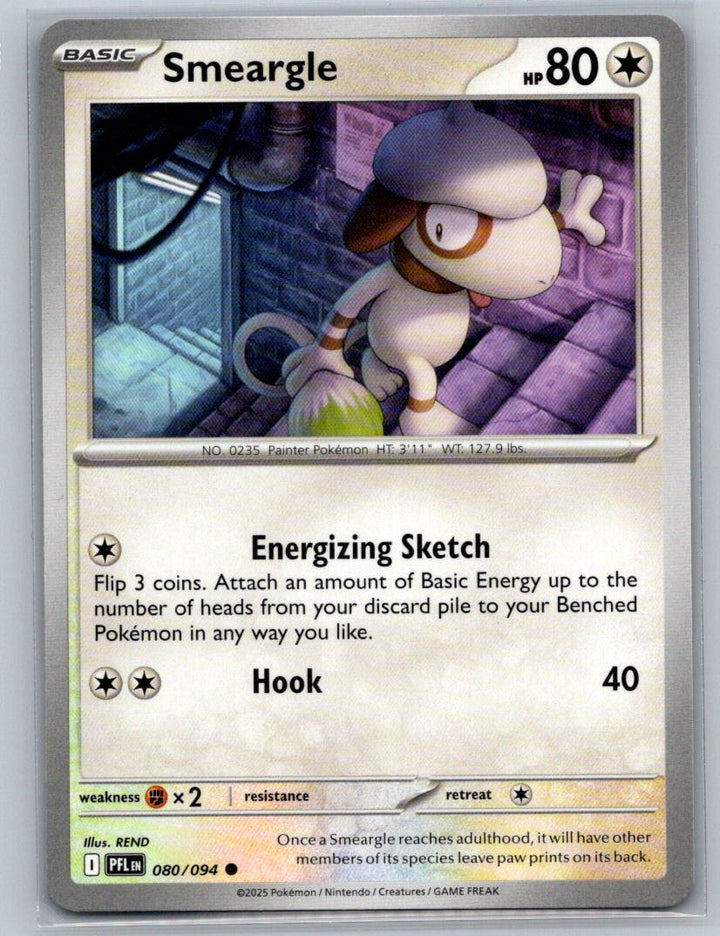 Smeargle Common ME02: Phantasmal Flames 080/094 NM