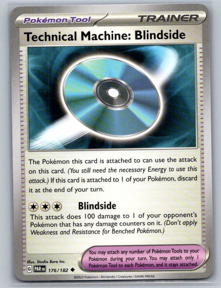Technical Machine: Blindside Holo Uncommon Prize Pack Series Cards 176/182 NM