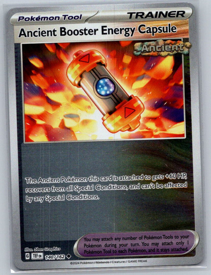 Ancient Booster Energy Reverse Holo Uncommon SV05: Temporal Forces 140/162 NM