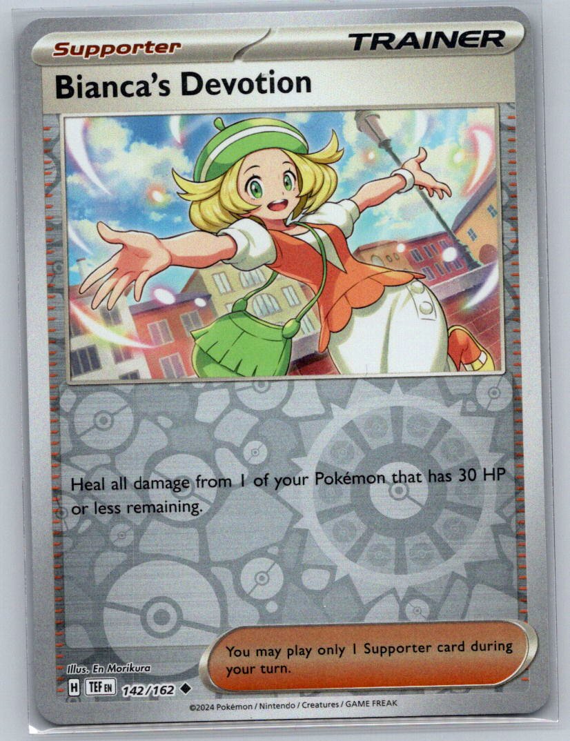 Bianca's Devotion - Reverse Holo Uncommon SV05: Temporal Forces 142/162 NM
