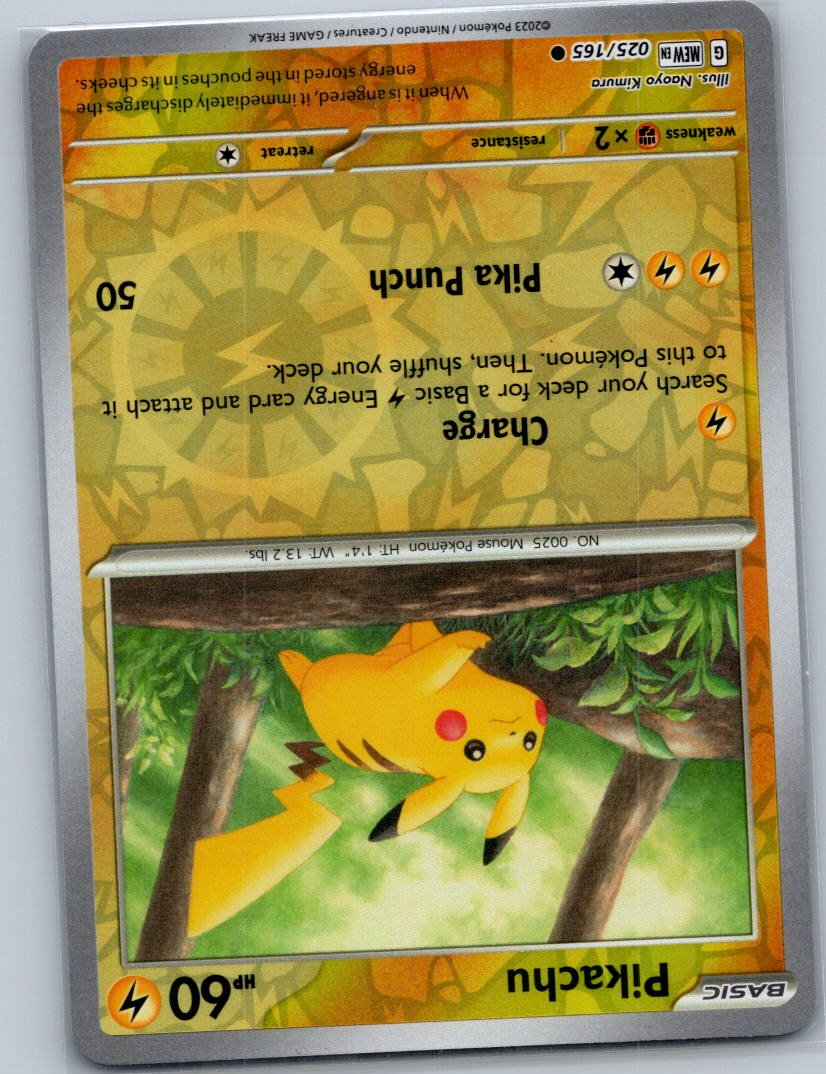 Pikachu Common SV: Scarlet & Violet 151 025/165 NM