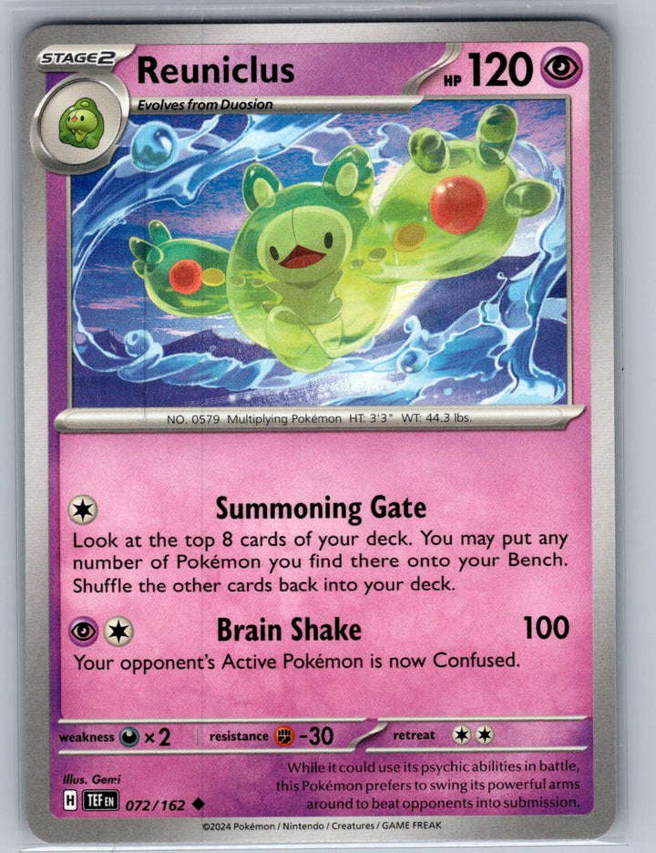Reuniclus - Uncommon SV05: Temporal Forces 072/162 NM