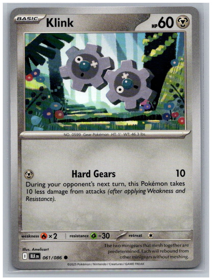 Klink Common SV: Black Bolt 061/086 NM