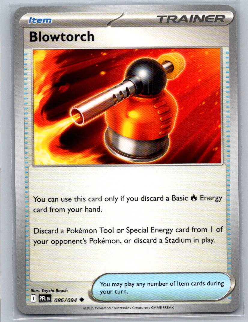 Blowtorch Uncommon ME02: Phantasmal Flames 086/094 NM