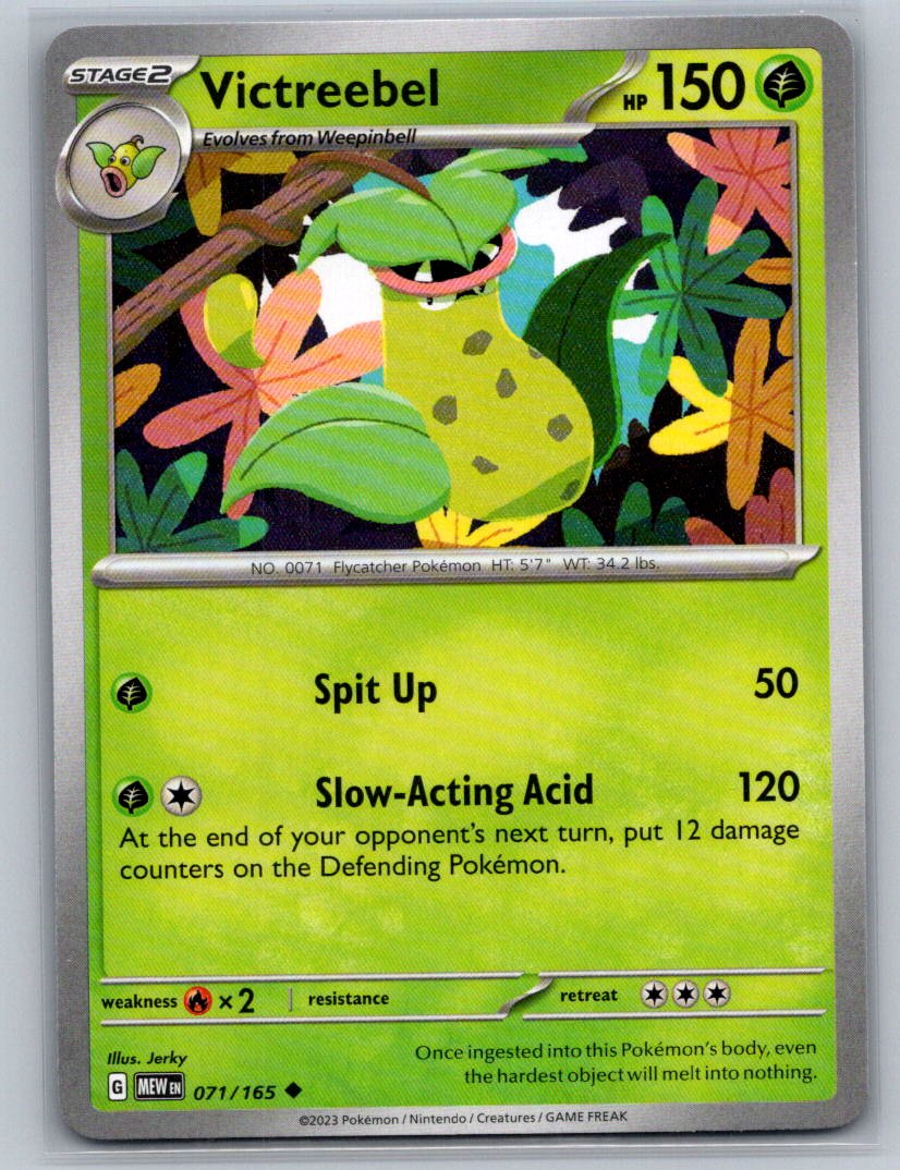 Victreebel Uncommon SV: Scarlet & Violet 151 071/165 NM