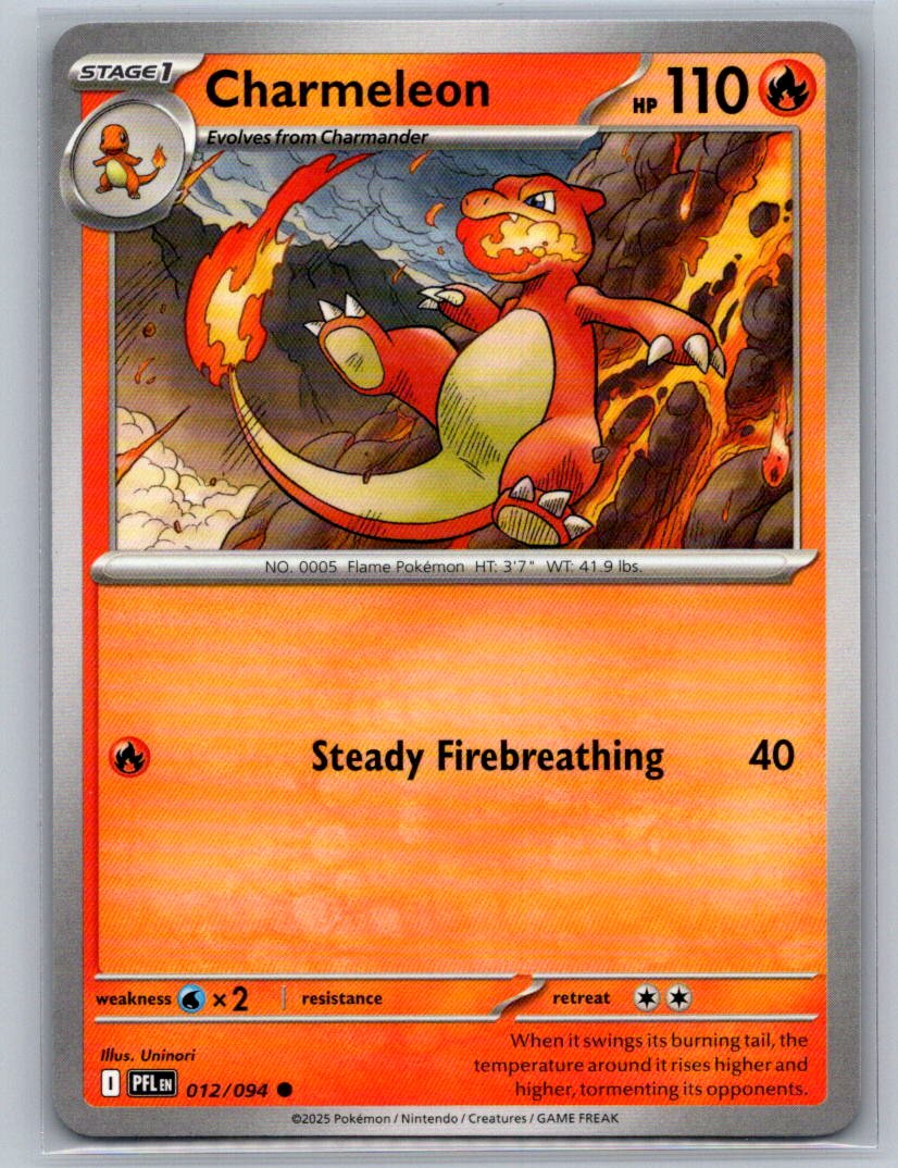 Charmeleon Common ME02: Phantasmal Flames 012/094 NM