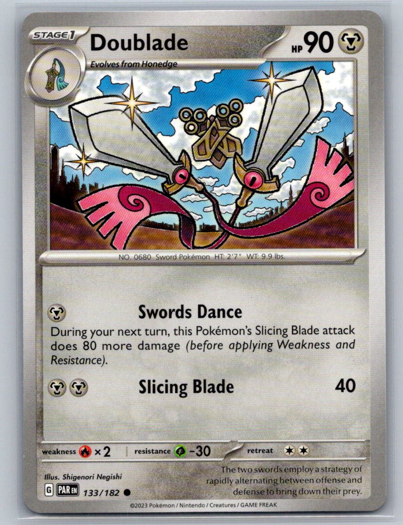 Doublade - Common SV04: Paradox Rift 133/182 NM