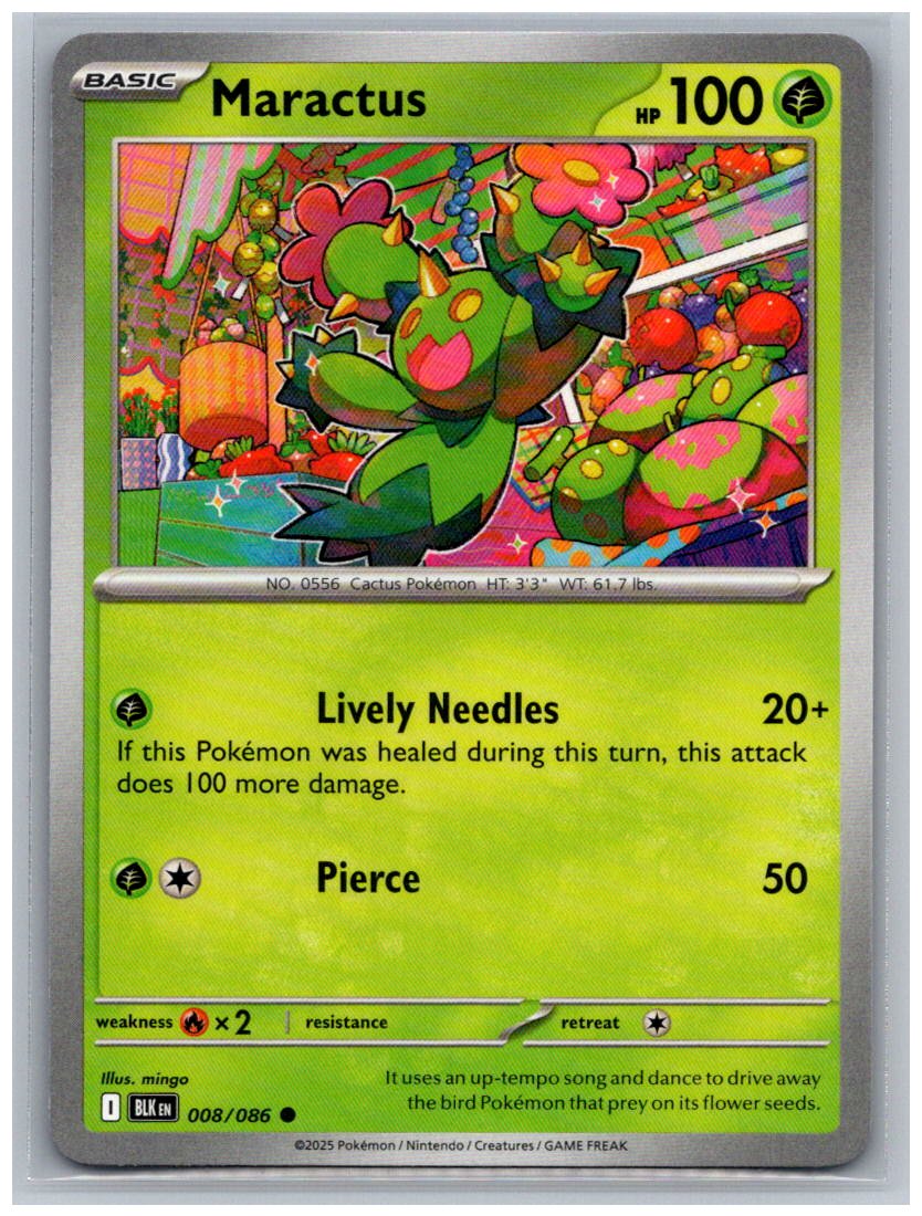 Maractus Common SV: Black Bolt 008/086 NM