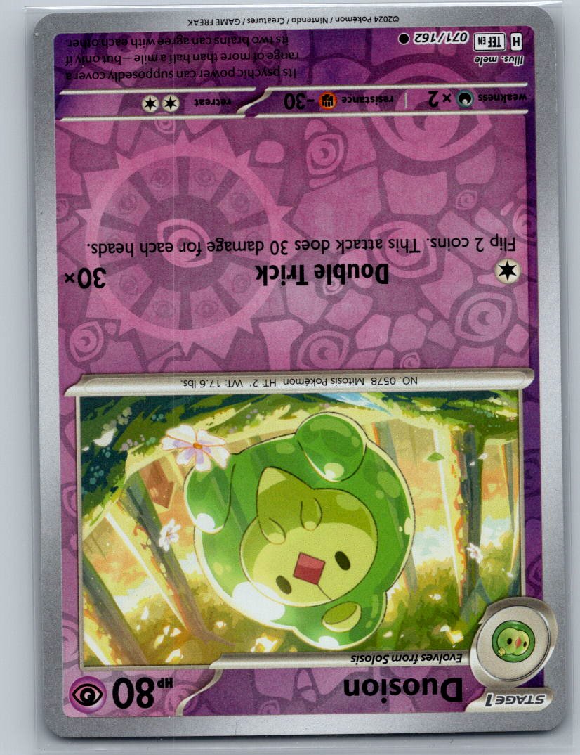 Duosion Reverse Holo Common SV05: Temporal Forces 071/162 NM