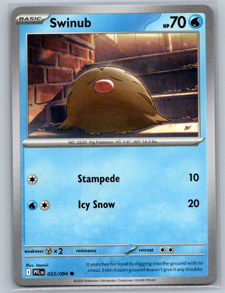 Swinub Common ME02: Phantasmal Flames 023/094 NM