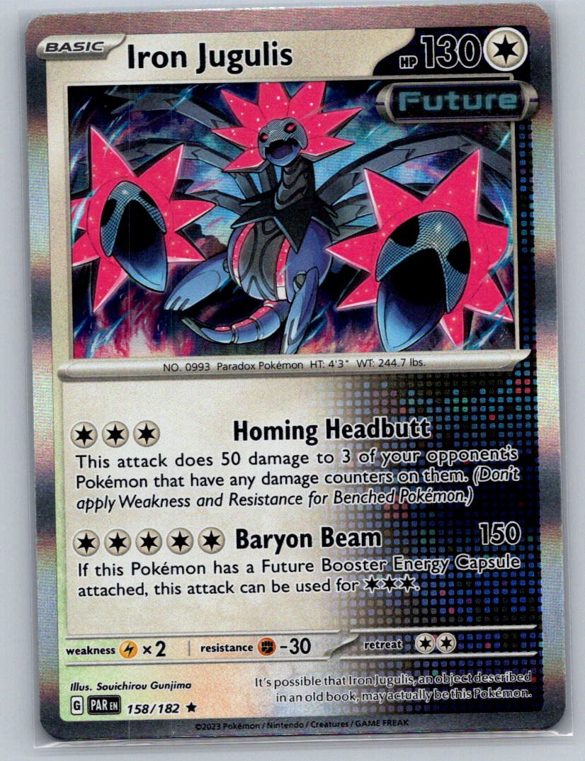 Iron Jugulis Holo Rare SV04: Paradox Rift 158/182 NM