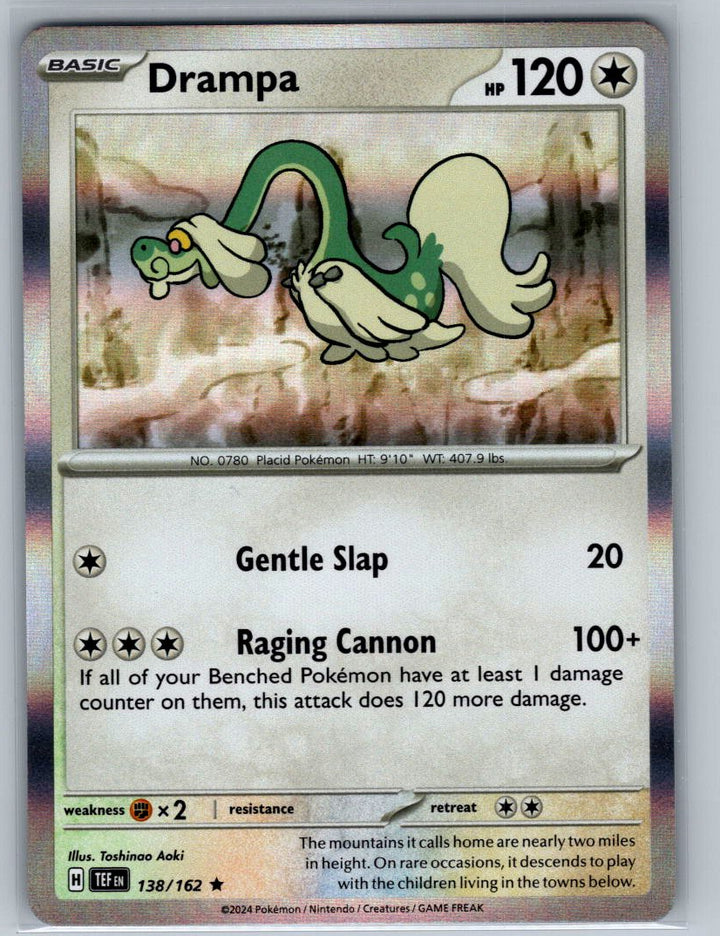 Drampa - Holo Rare SV05: Temporal Forces 138/162 NM
