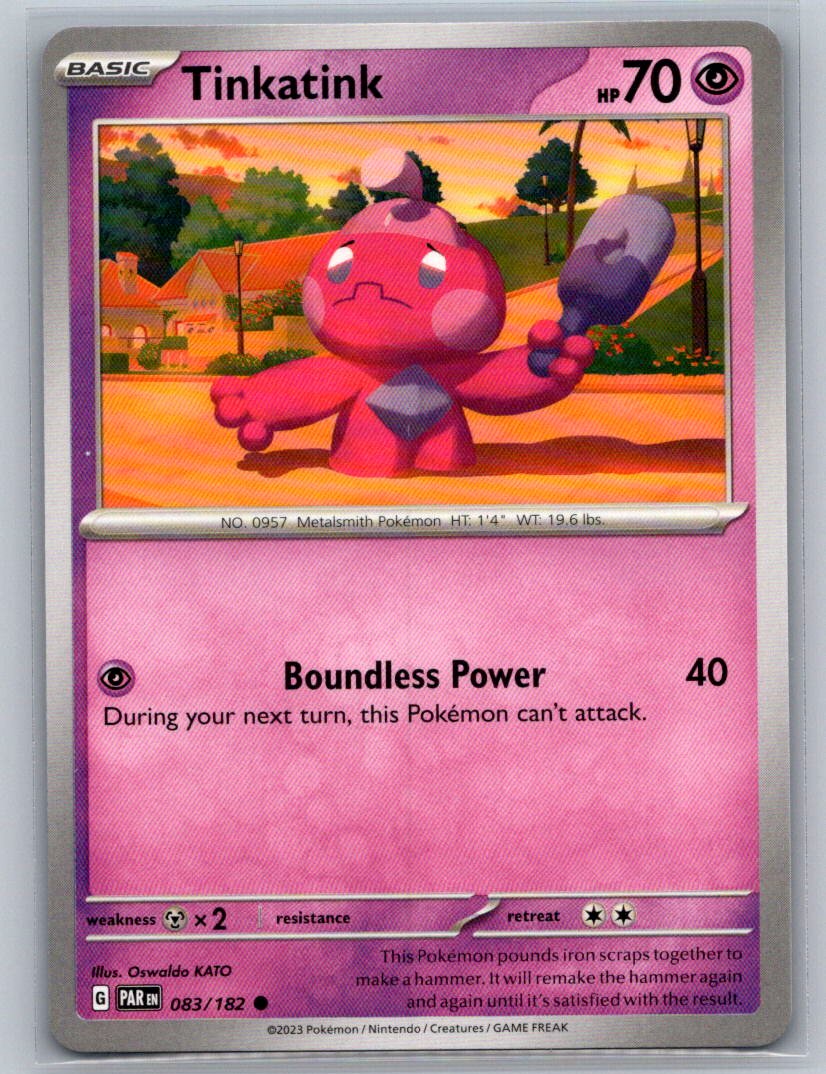 Tinkatink Common SV04: Paradox Rift 083/182 NM
