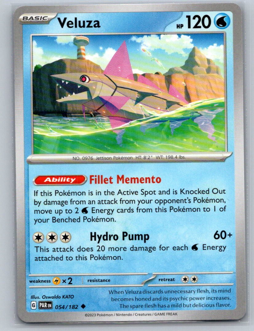 Veluza Uncommon SV04: Paradox Rift 054/182 NM