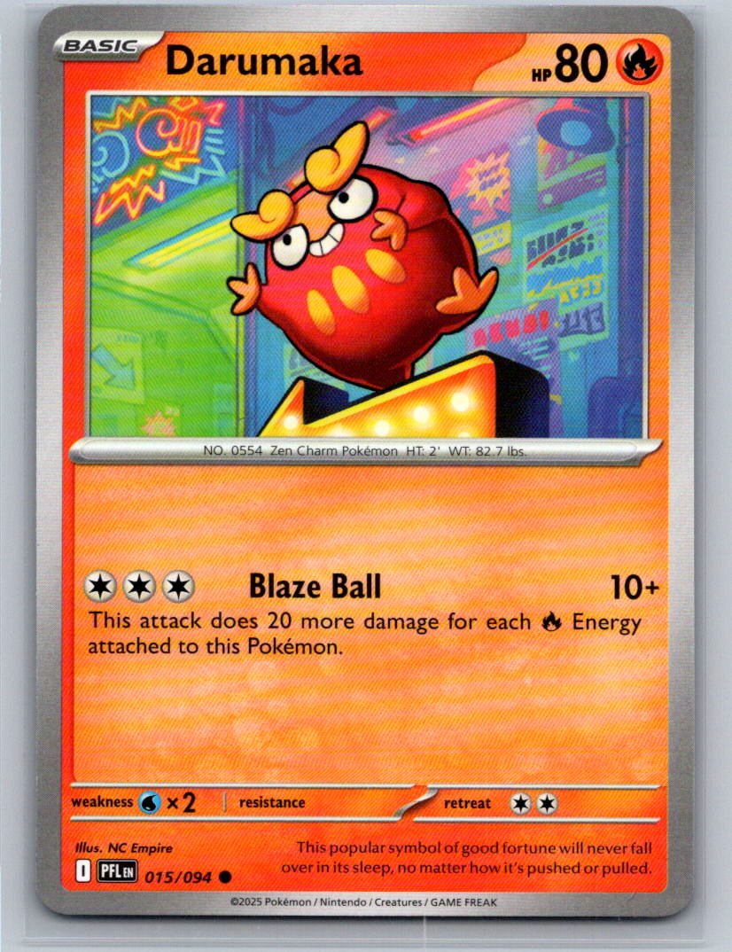 Darumaka Common ME02: Phantasmal Flames 015/094 NM