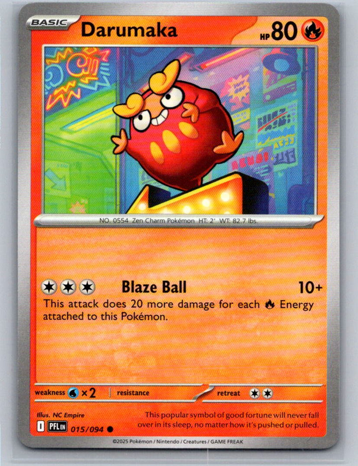 Darumaka Common ME02: Phantasmal Flames 015/094 NM