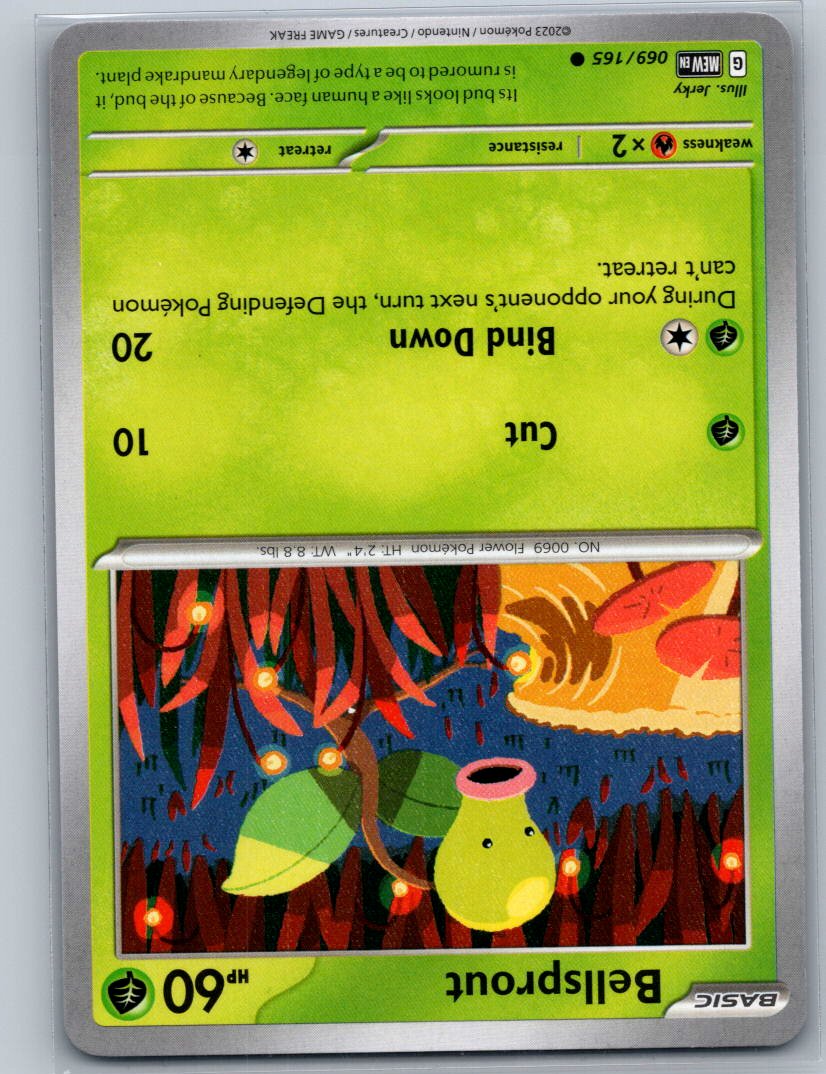 Bellsprout Common SV: Scarlet & Violet 151 069/165 NM
