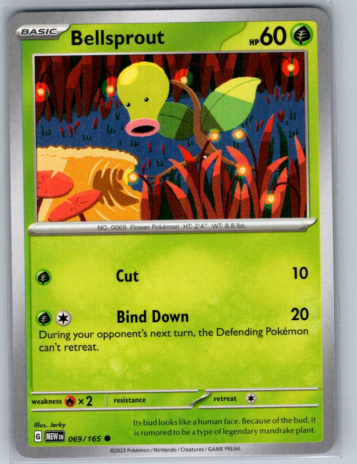 Bellsprout Common SV: Scarlet & Violet 151 069/165 NM
