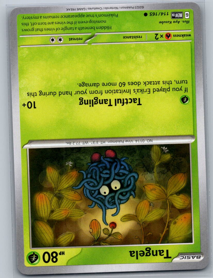 Tangela - Common SV: Scarlet & Violet 151 114/165 NM