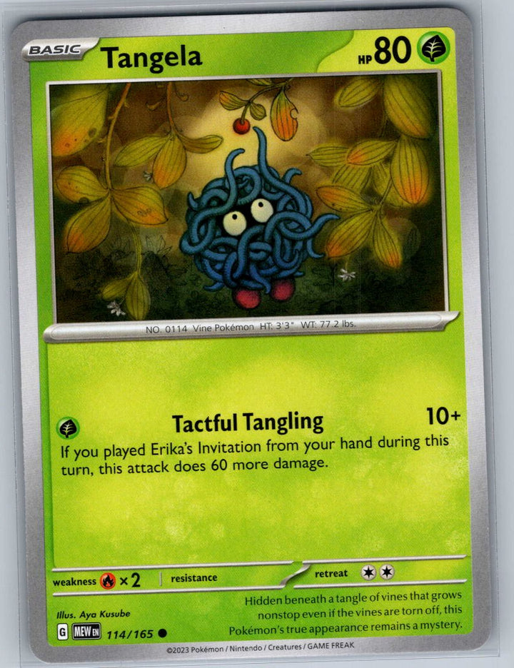 Tangela - Common SV: Scarlet & Violet 151 114/165 NM
