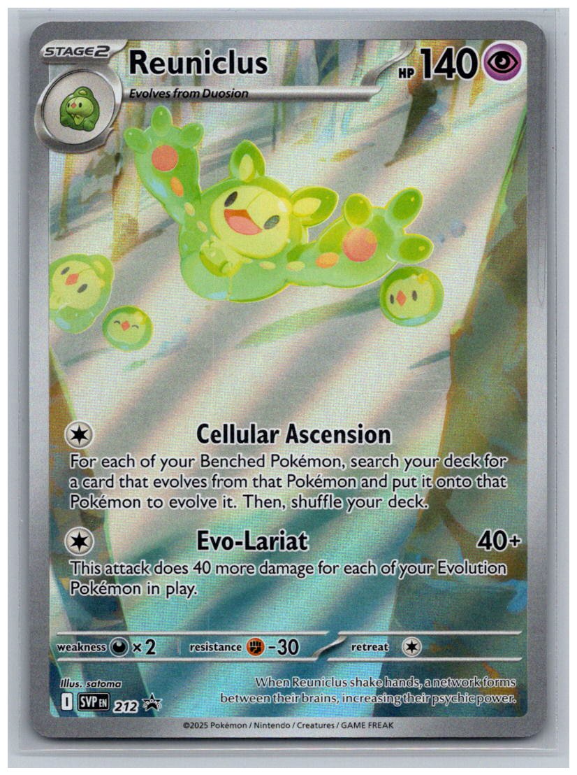 Reuniclus Holo Promo SV: Scarlet & Violet Promo Cards 212 NM