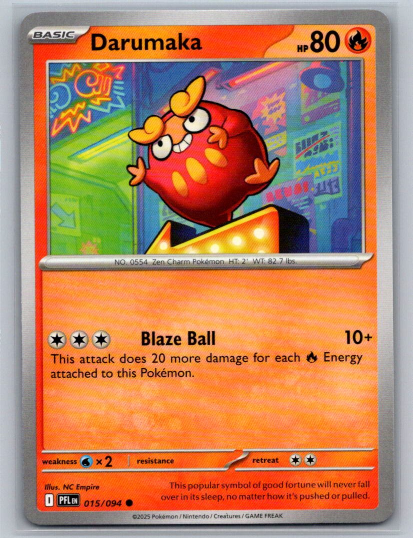 Darumaka Common ME02: Phantasmal Flames 015/094 NM