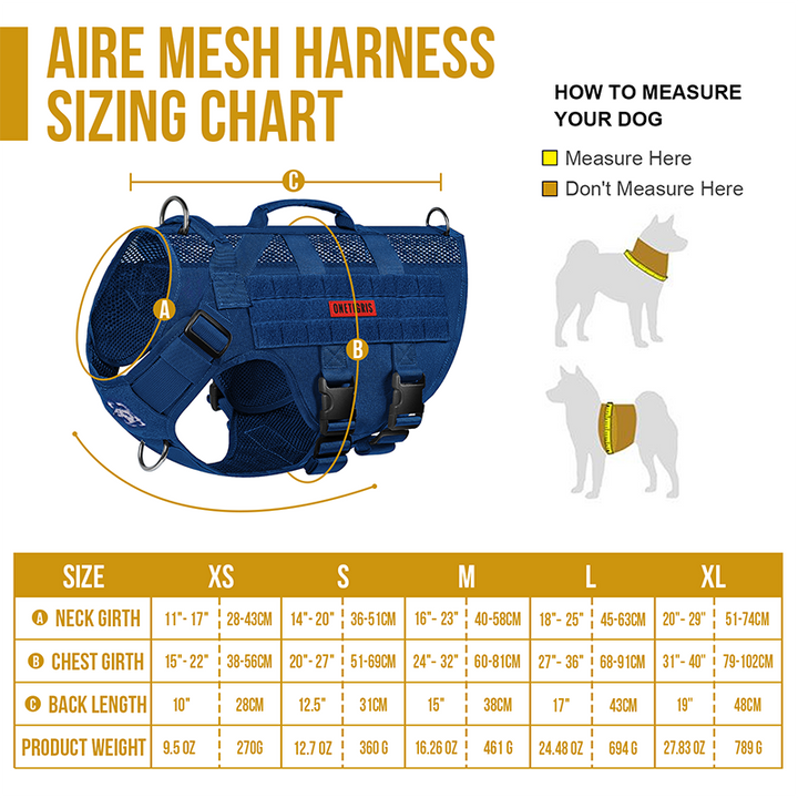 AIRE Mesh K9 Harness