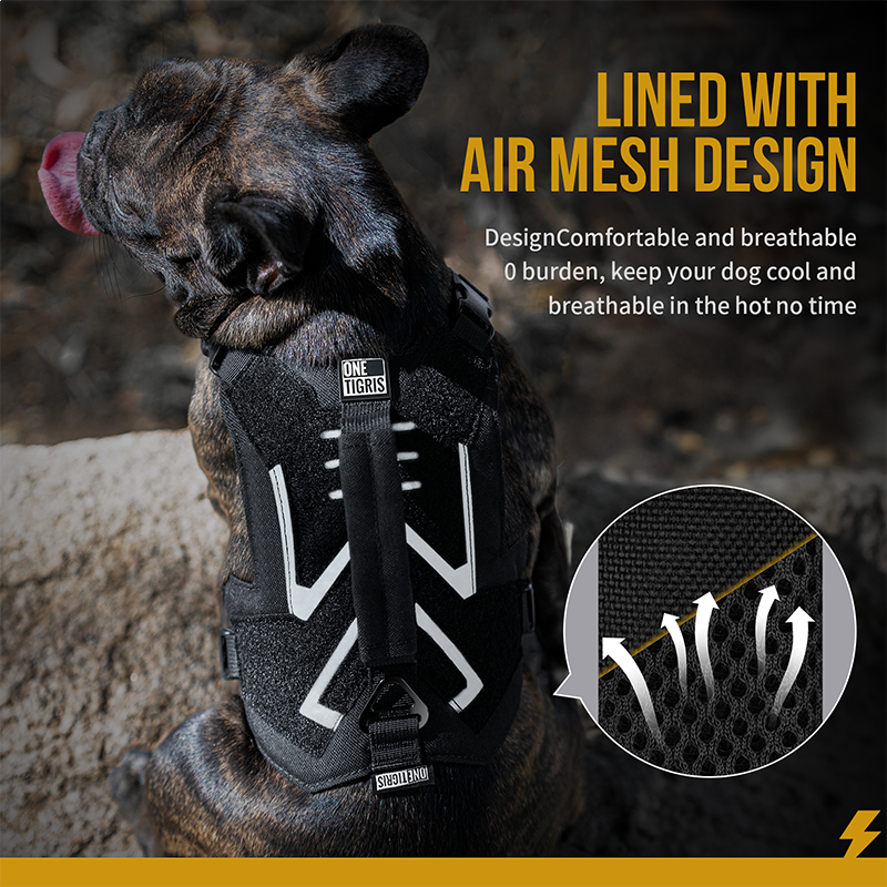 OneTigris No Pull Dog Harness for Small Dog, Mesh Design