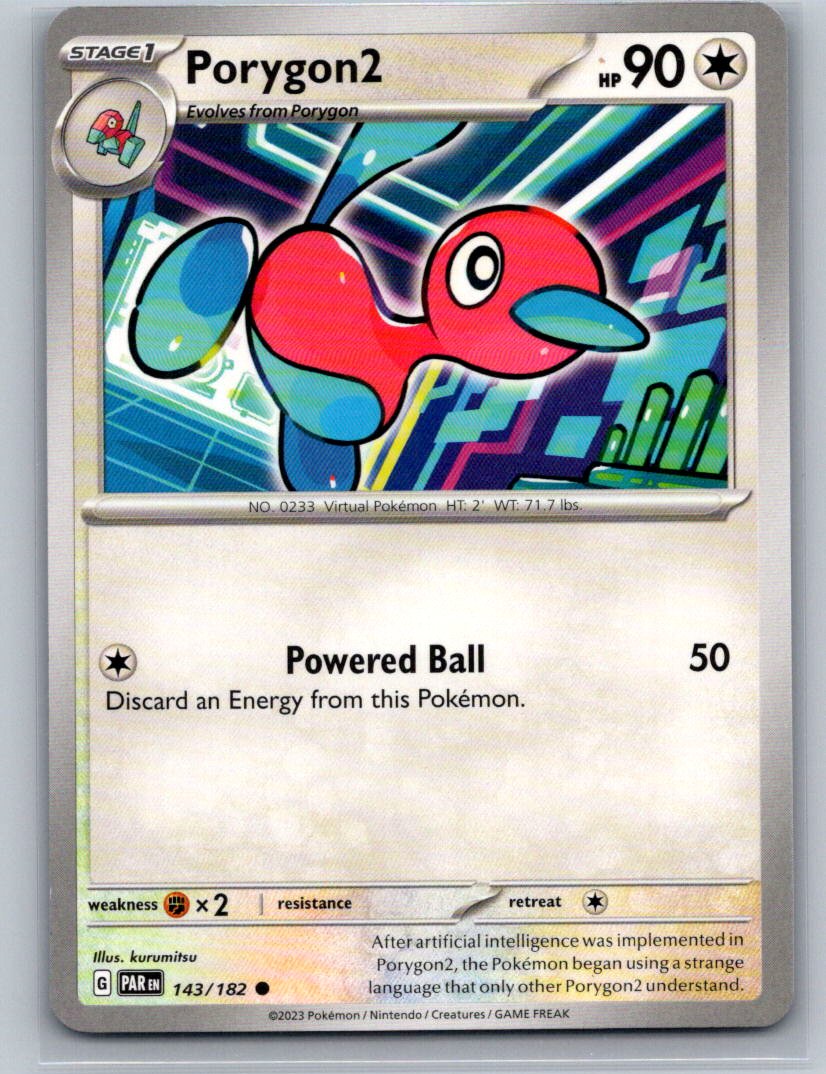 Porygon2 Common SV04: Paradox Rift 143/182 NM