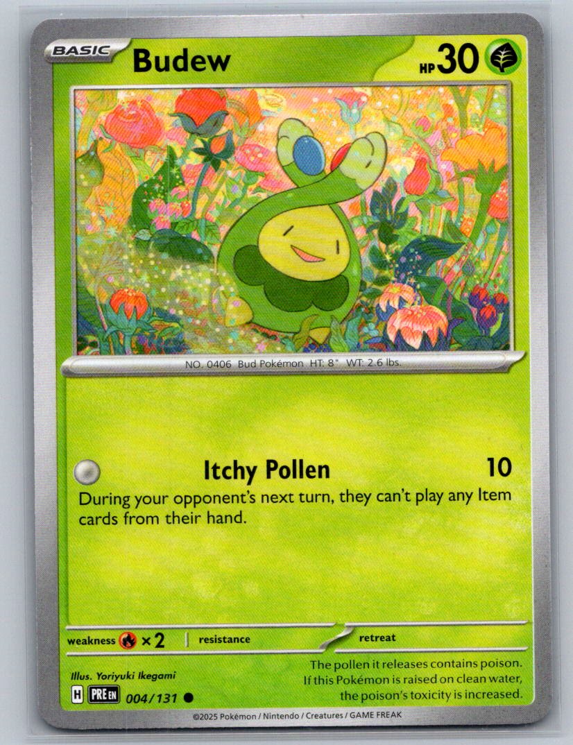 Budew Common SV: Prismatic Evolutions 004/131 NM