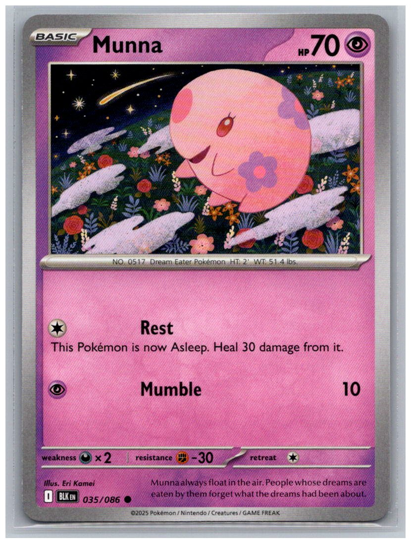 Munna Common SV: Black Bolt 035/086 NM
