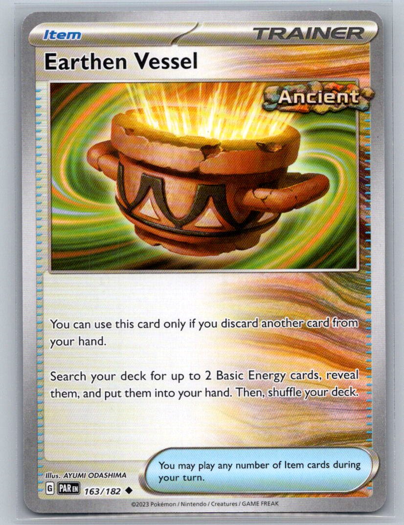 Earthen Vessel Reverse Holo Uncommon SV04: Paradox Rift 163/182 NM
