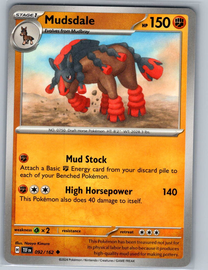 Mudsdale - Uncommon SV05: Temporal Forces 092/162 NM