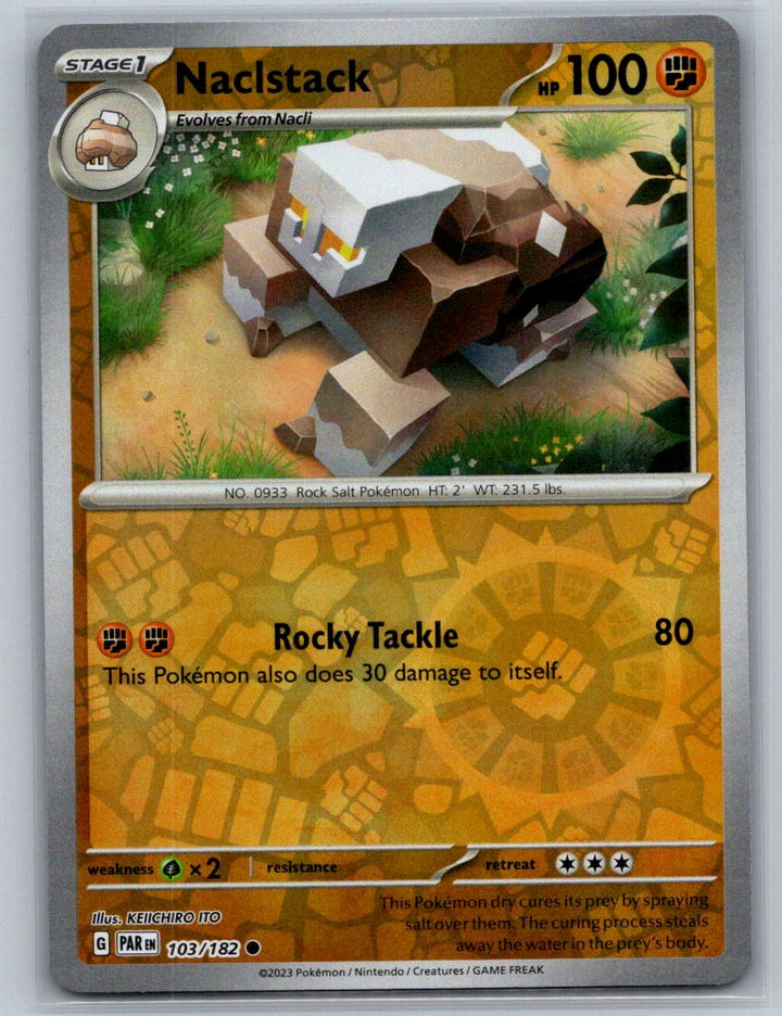Naclstack Reverse Holo Common SV04: Paradox Rift 103/182 NM