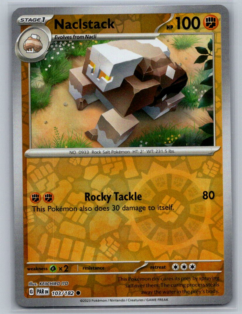 Naclstack Reverse Holo Common SV04: Paradox Rift 103/182 NM